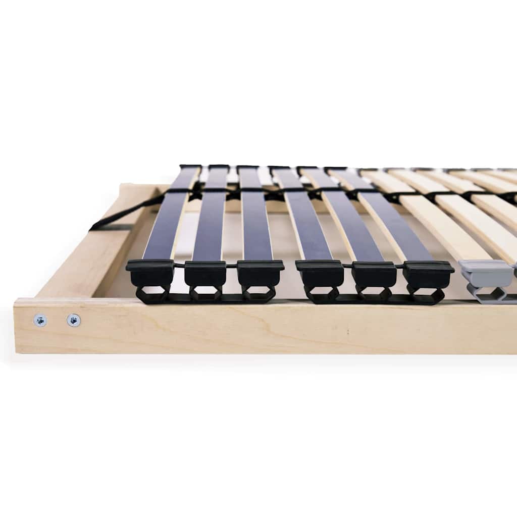 Bett-Lattenrost Braun 90 x 190 cm Massivholz Buche