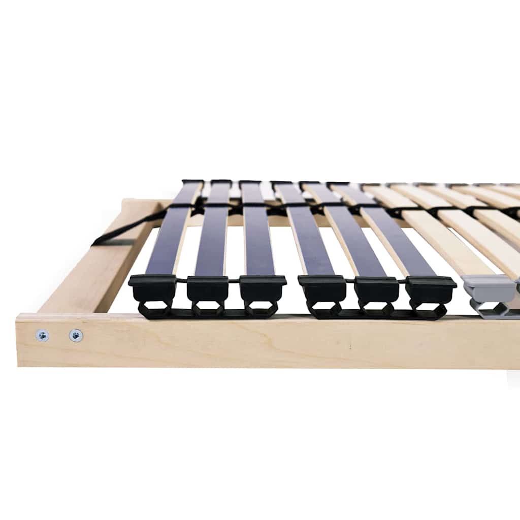 Bett-Lattenrost Braun 100 x 190 cm Massivholz Buche