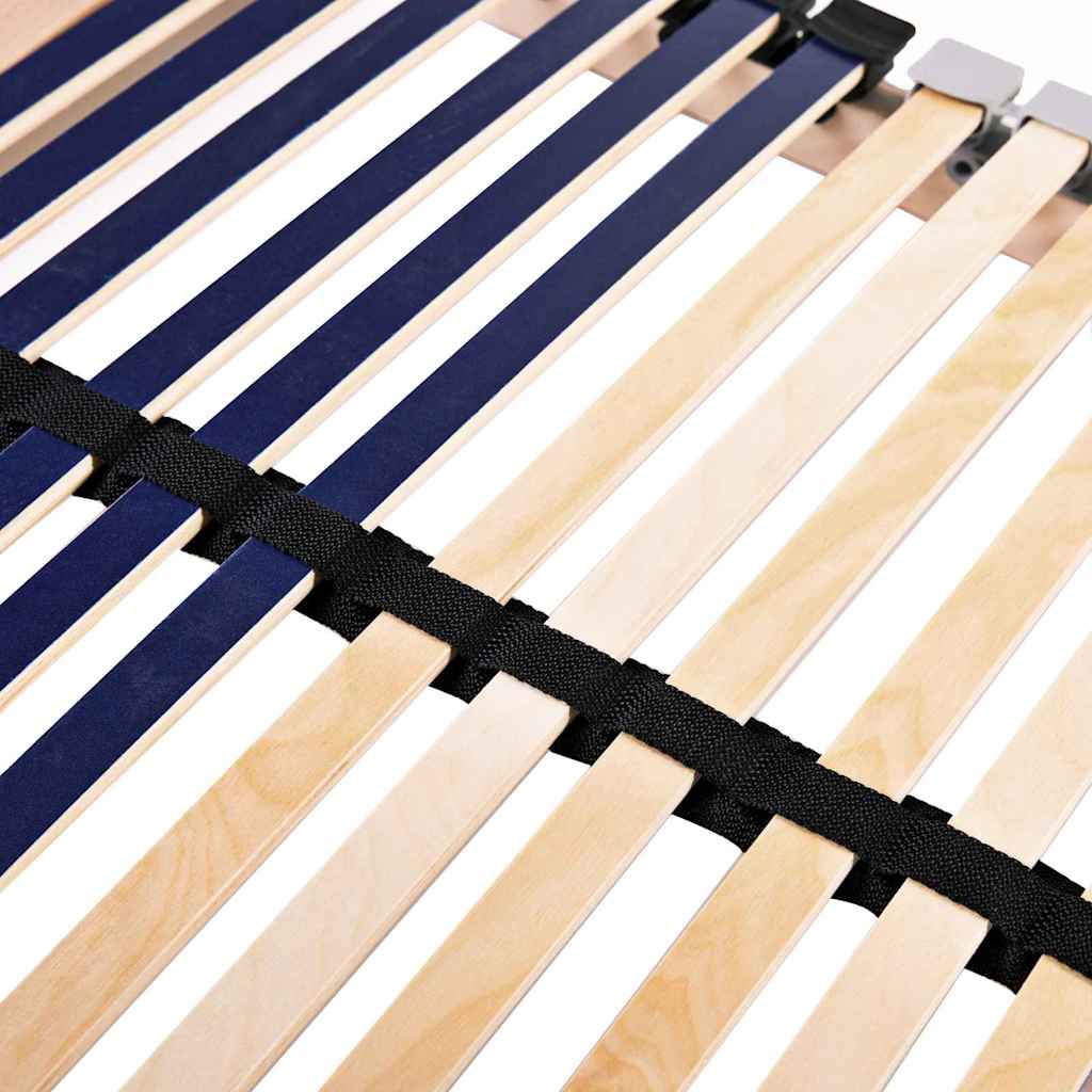 Bett-Lattenrost Braun 100 x 190 cm Massivholz Buche