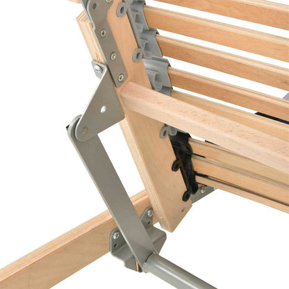 Bett-Lattenrost Braun 70 x 190 cm Massivholz Buche