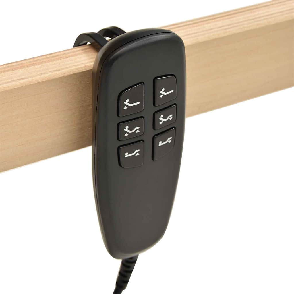 Bett-Lattenrost Braun 100 x 190 cm Massivholz Buche