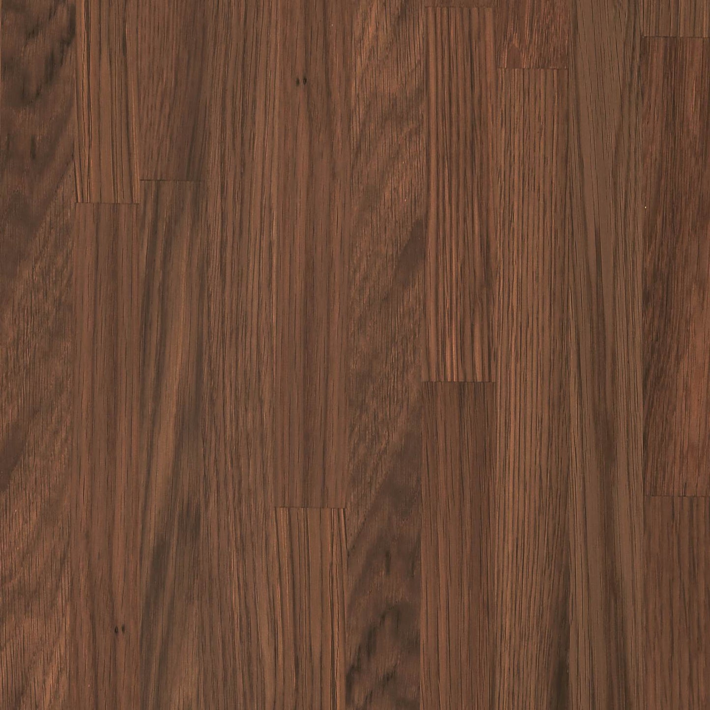 Tischplatte Dunkelbraun Ø 80 x 4 cm Massivholz Eiche