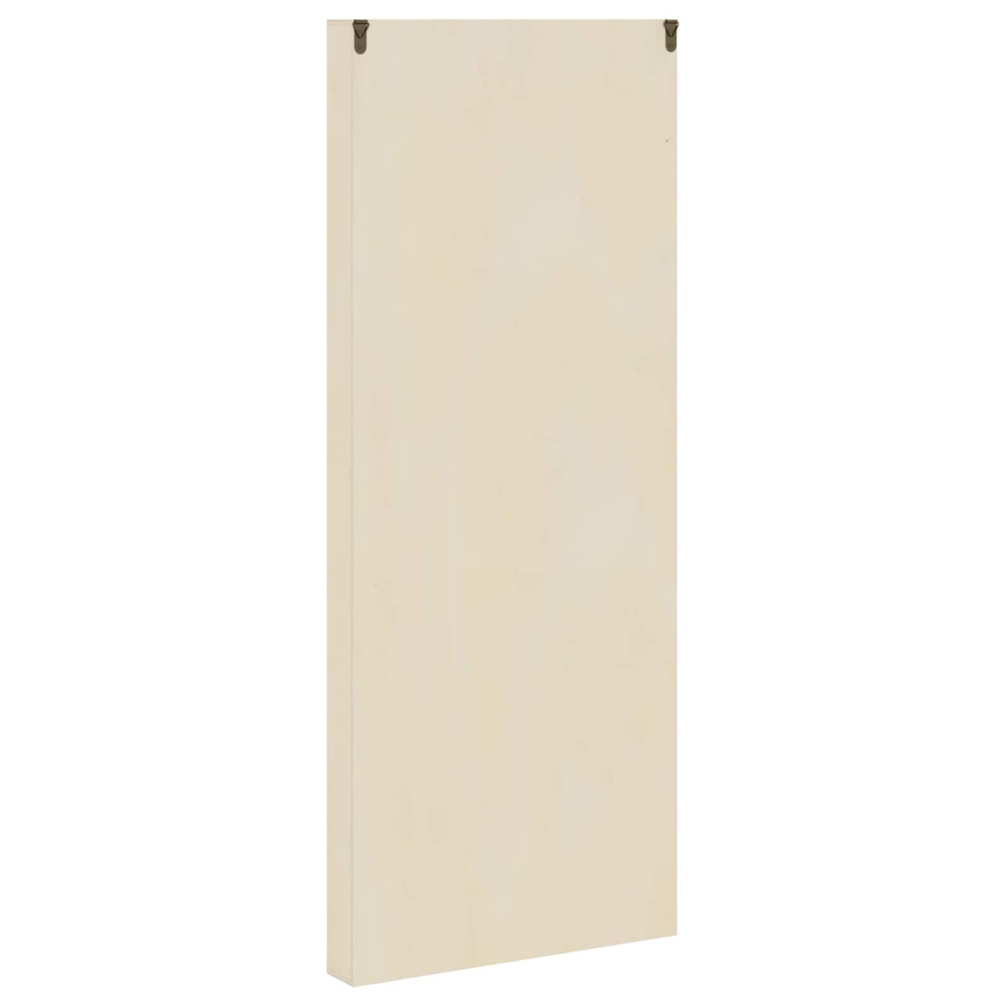 Wanddisplay-Case mit Regal Beige 30 x 4,5 x 75 cm Holzwerkstoff