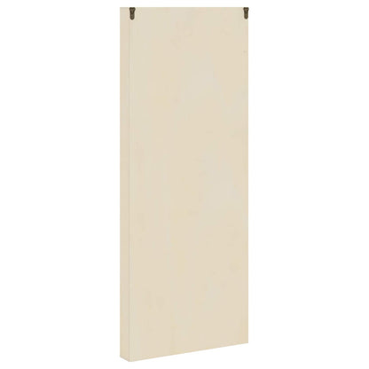 Wanddisplay-Case mit Regal Beige 30 x 4,5 x 75 cm Holzwerkstoff