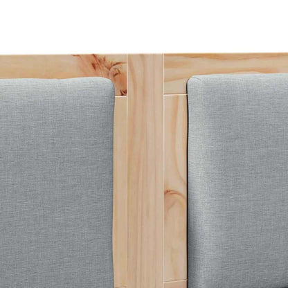 Kopfteil Sonstiges Braun 180 cm Massivholz Kiefer