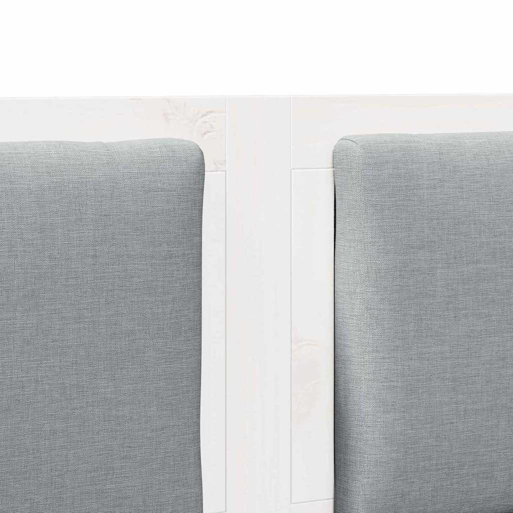 Kopfteil Sonstiges Weiß 180 cm Massivholz Kiefer