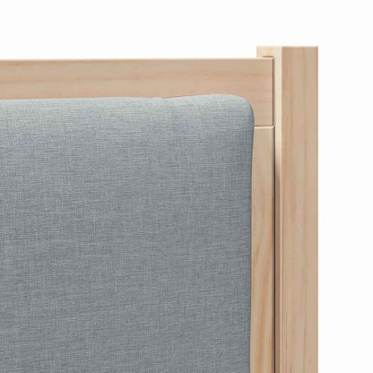 Kopfteil Sonstiges Braun 100 cm Massivholz Kiefer