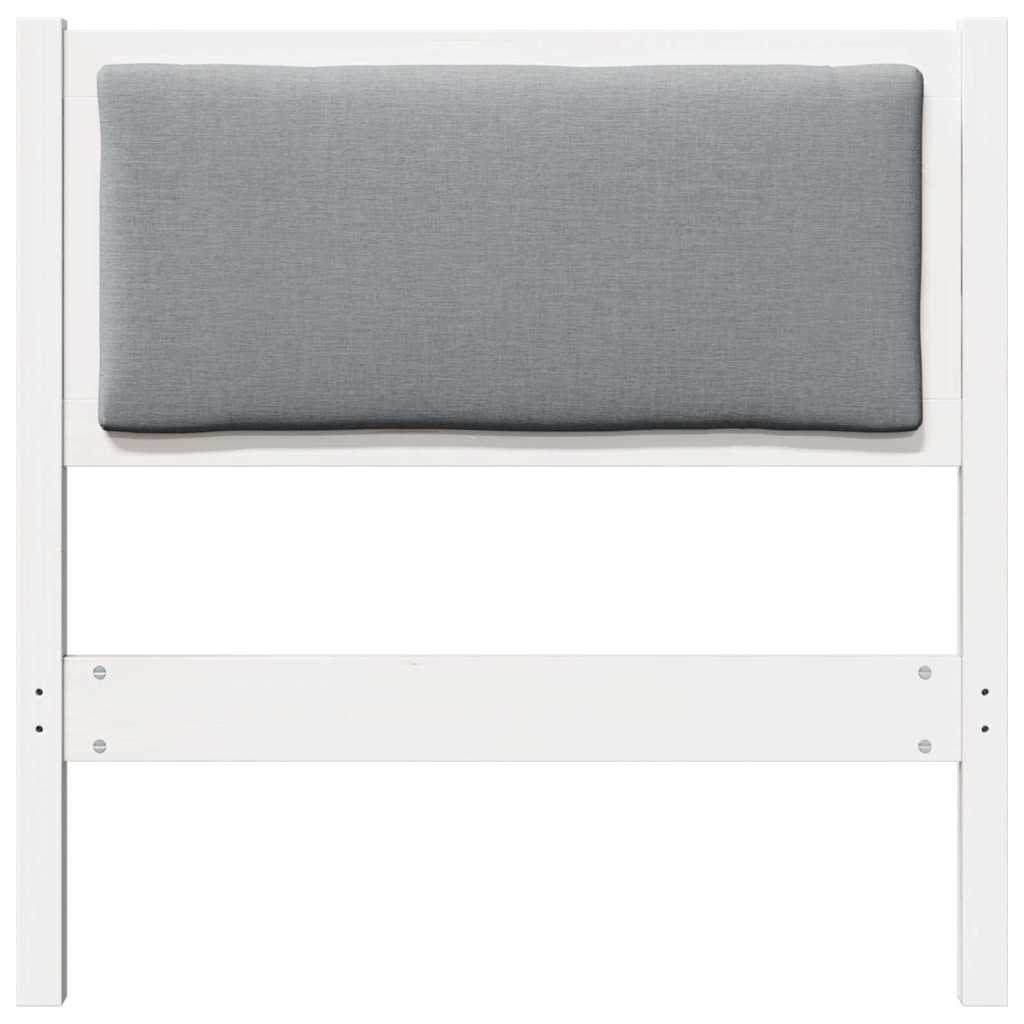 Kopfteil Sonstiges Weiß 75 cm Massivholz Kiefer