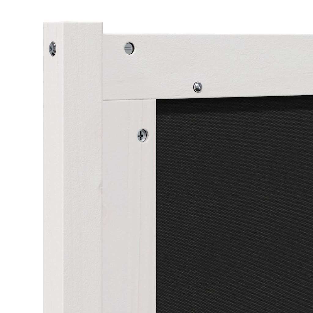 Gepolstertes Kopfteil Weiß 160 cm Massives Kiefernholz