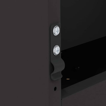 Kaninchenfütterer Schwarz 33,5 x 25,5 x 45,5 cm