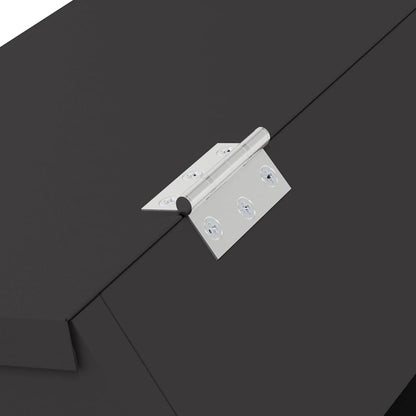 Kaninchenfütterer Schwarz 33,5 x 25,5 x 45,5 cm