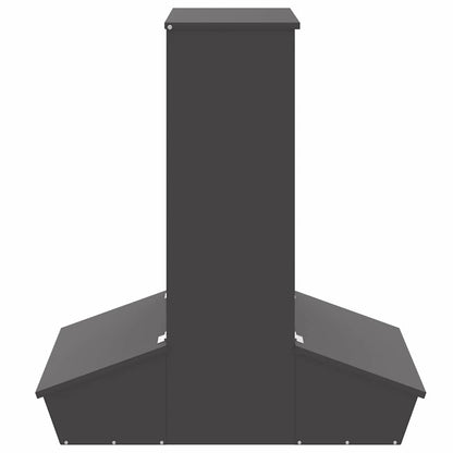 Schweinfutterspender Schwarz 82 x 51 x 91,5 cm