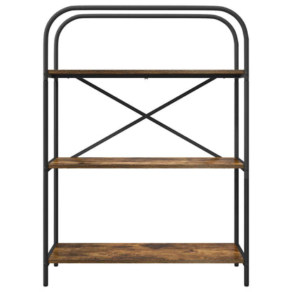 Bücherregal Geräucherte Eiche 80 x 30 x 109 cm Holzwerkstoff