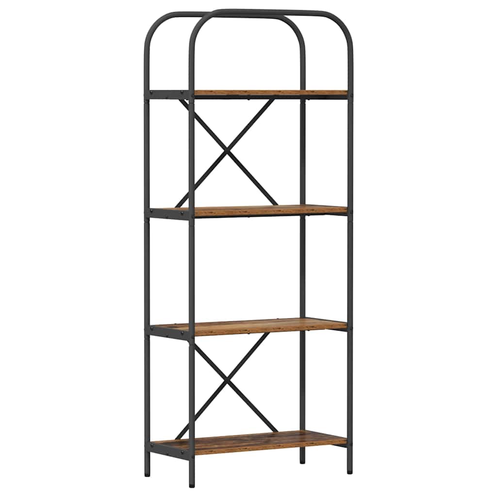 Bücherregal Altholz 60 x 30 x 146 cm Holzwerkstoff