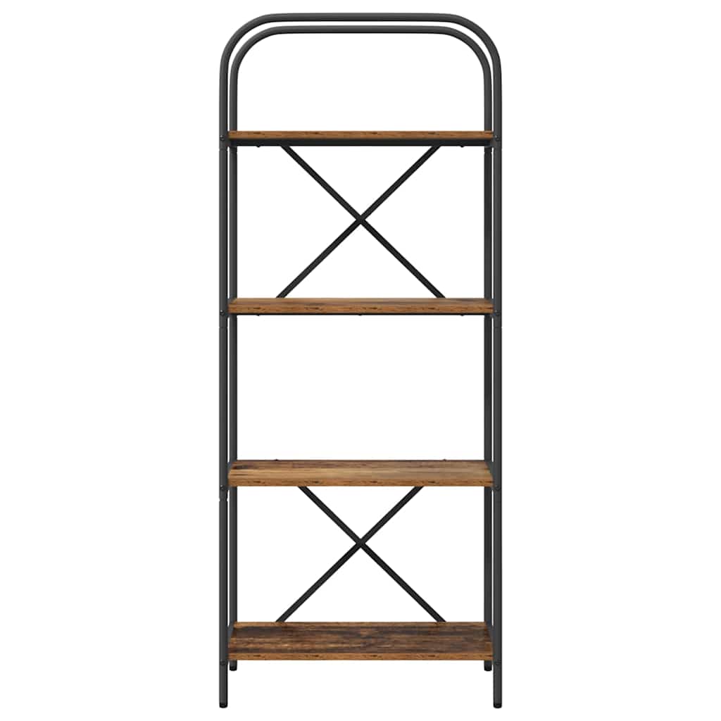 Bücherregal Altholz 60 x 30 x 146 cm Holzwerkstoff