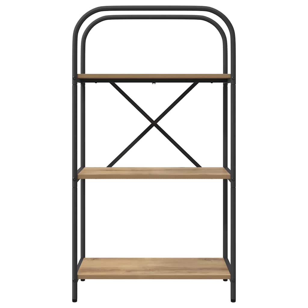 Bücherregal Artisan-Eiche 60 x 30 x 109 cm Holzwerkstoff