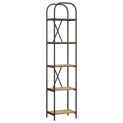 Bücherregal Artisan-Eiche 40 x 30 x 183 cm Holzwerkstoff