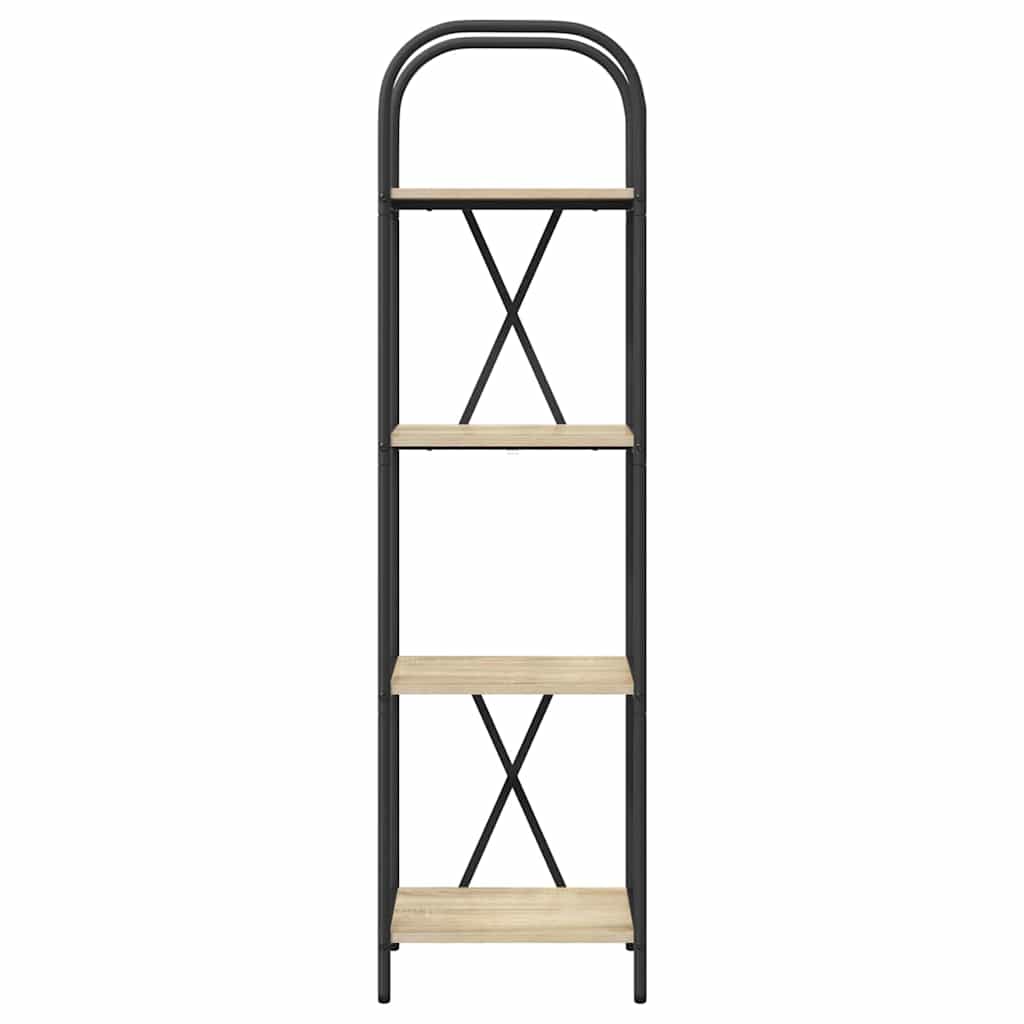 Bücherregal Sonoma-Eiche 40 x 30 x 146 cm Holzwerkstoff