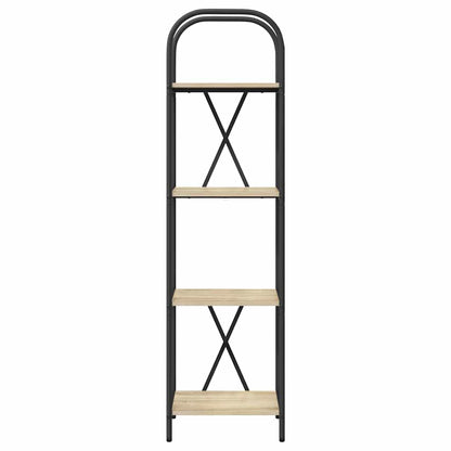 Bücherregal Sonoma-Eiche 40 x 30 x 146 cm Holzwerkstoff