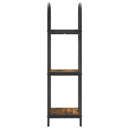 Bücherregal Geräucherte Eiche 40 x 30 x 109 cm Holzwerkstoff