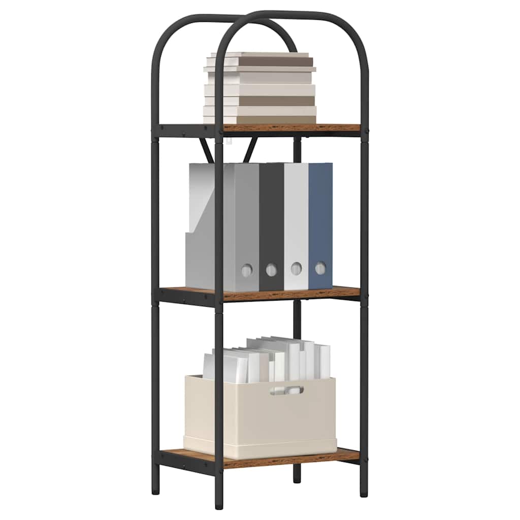 Bücherregal Altholz 40 x 30 x 109 cm Holzwerkstoff