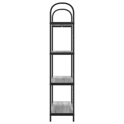 Bücherregal Graues Sonoma 80 x 30 x 146 cm Holzwerkstoff