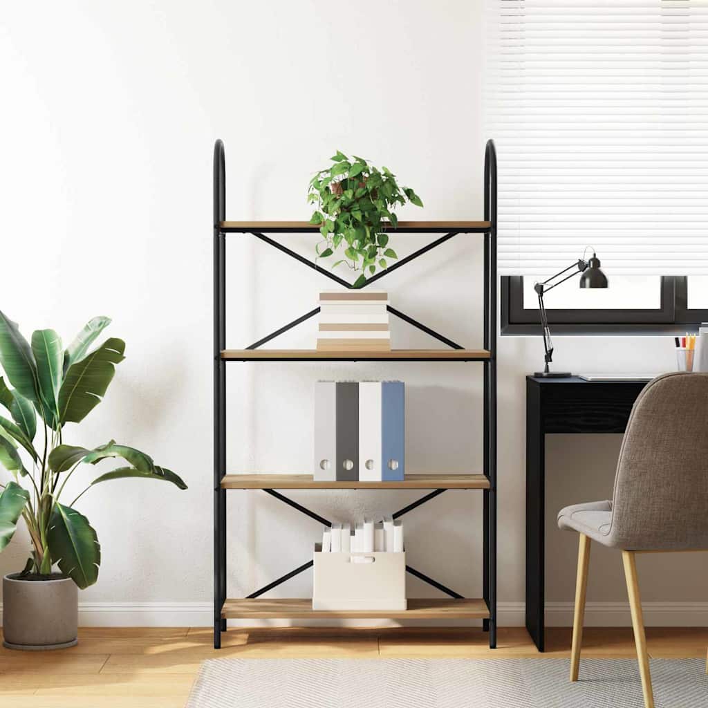 Bücherregal Artisan-Eiche 80 x 30 x 146 cm Holzwerkstoff