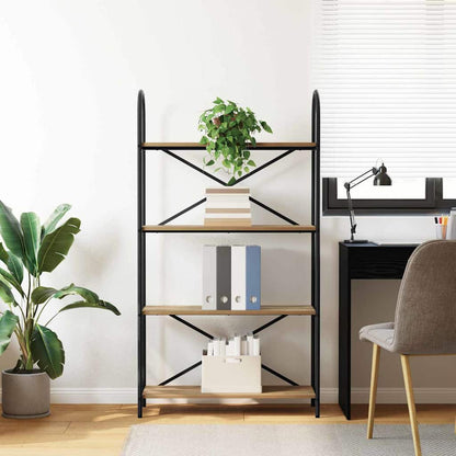 Bücherregal Artisan-Eiche 80 x 30 x 146 cm Holzwerkstoff