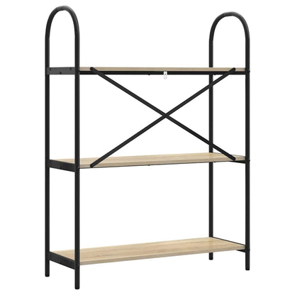 Bücherregal Sonoma-Eiche 80 x 30 x 109 cm Holzwerkstoff