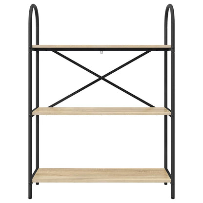 Bücherregal Sonoma-Eiche 80 x 30 x 109 cm Holzwerkstoff