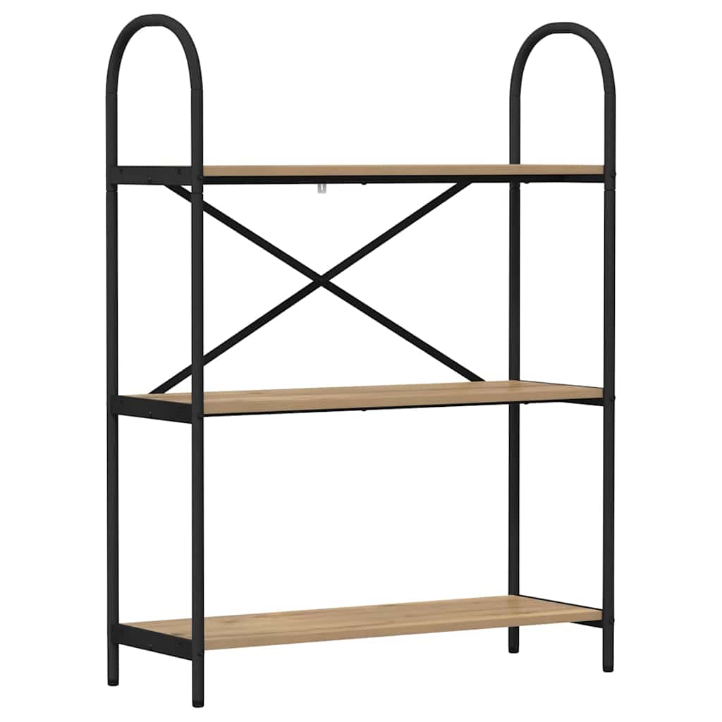 Bücherregal Artisan-Eiche 80 x 30 x 109 cm Holzwerkstoff