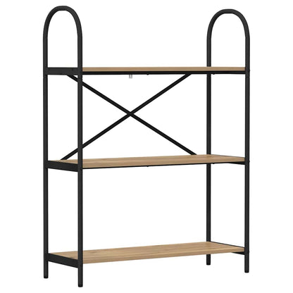 Bücherregal Artisan-Eiche 80 x 30 x 109 cm Holzwerkstoff