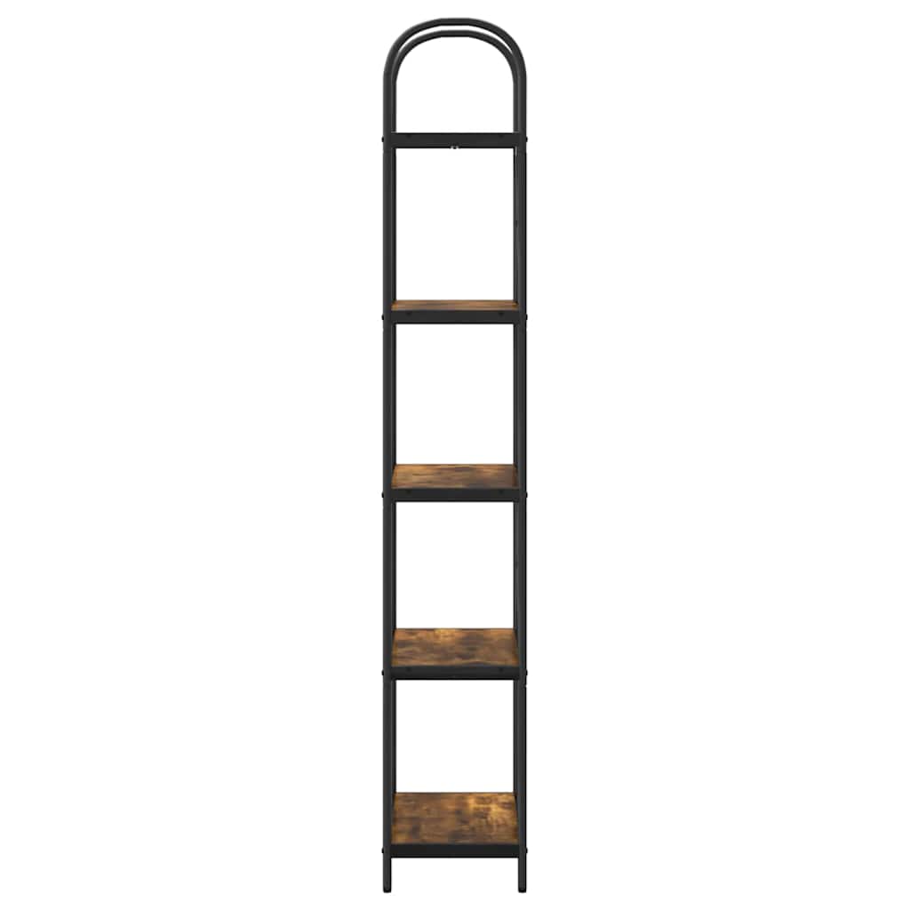 Bücherregal Geräucherte Eiche 60 x 30 x 183 cm Holzwerkstoff