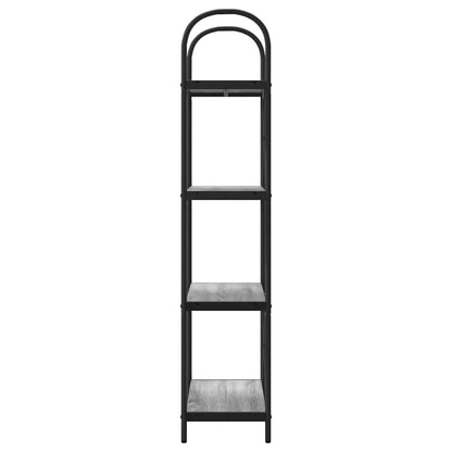 Bücherregal Graues Sonoma 60 x 30 x 146 cm Holzwerkstoff