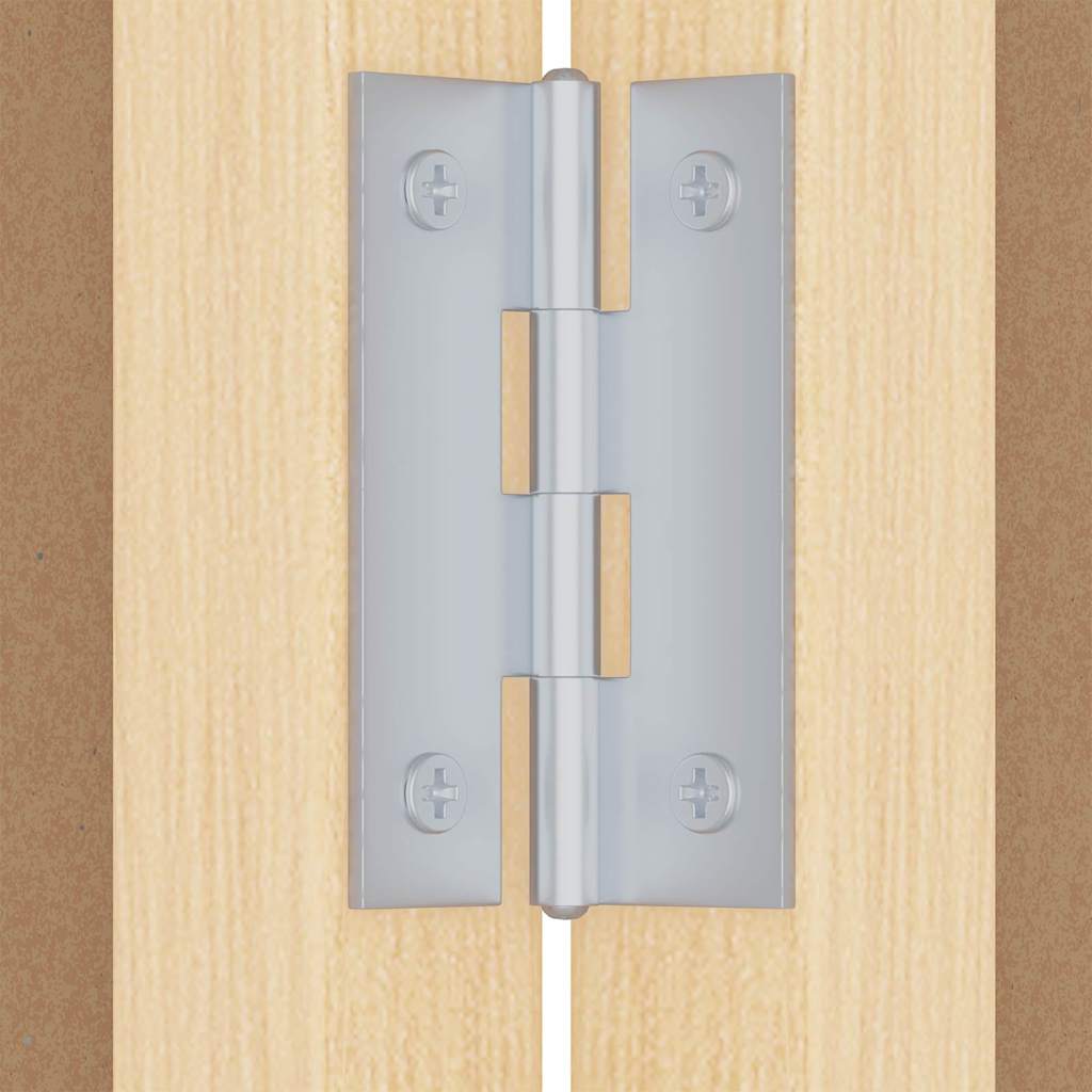 Info-Tafel Braun 80 x 80 x 1,4 cm Massivholz Kiefer