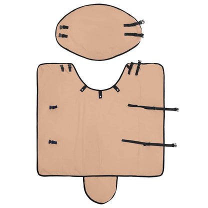 Pferdedecke Cappuccino 155 cm Polyester