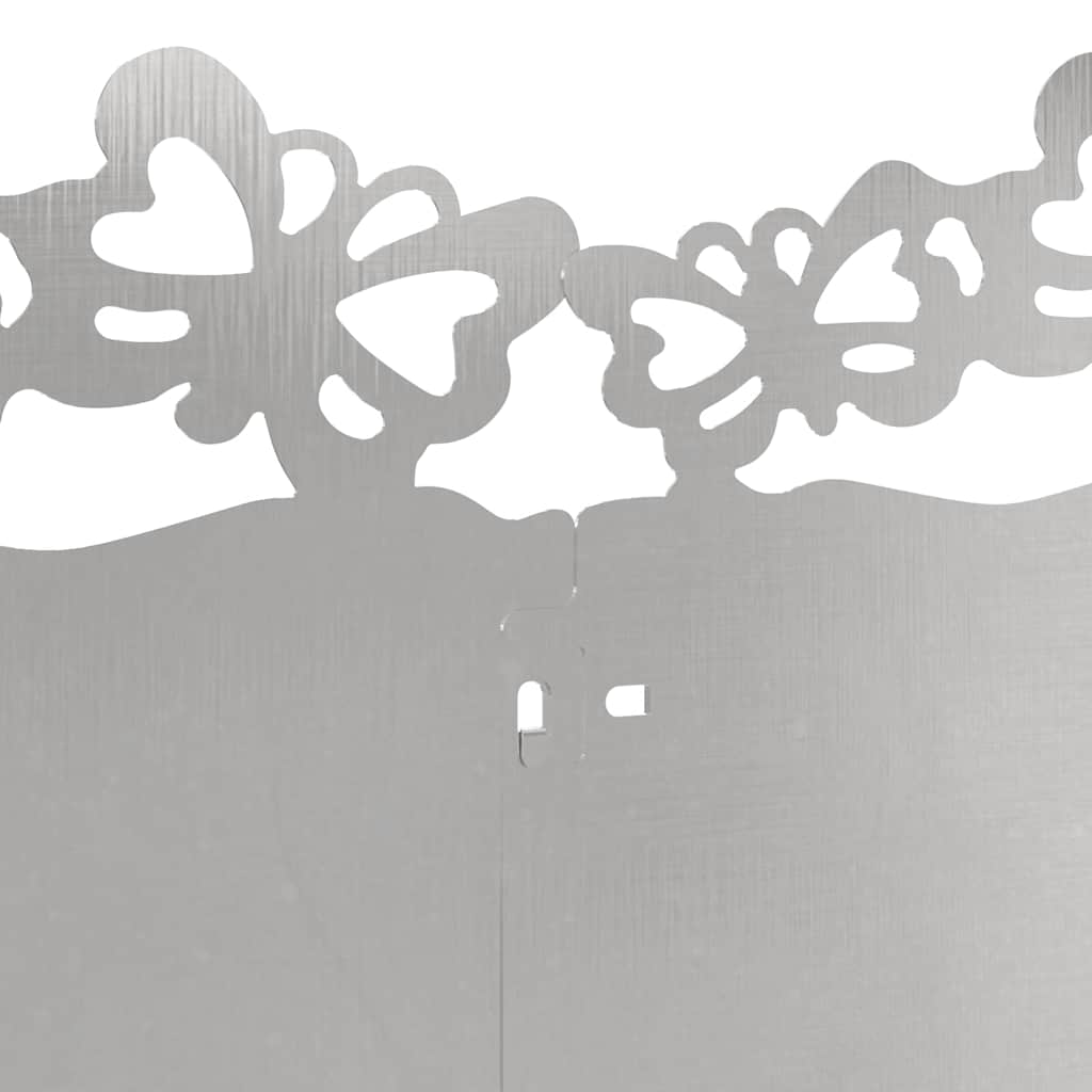 Rasenkanten 30 pcs Silber 103 x 0,05 x 22 cm Edelstahl