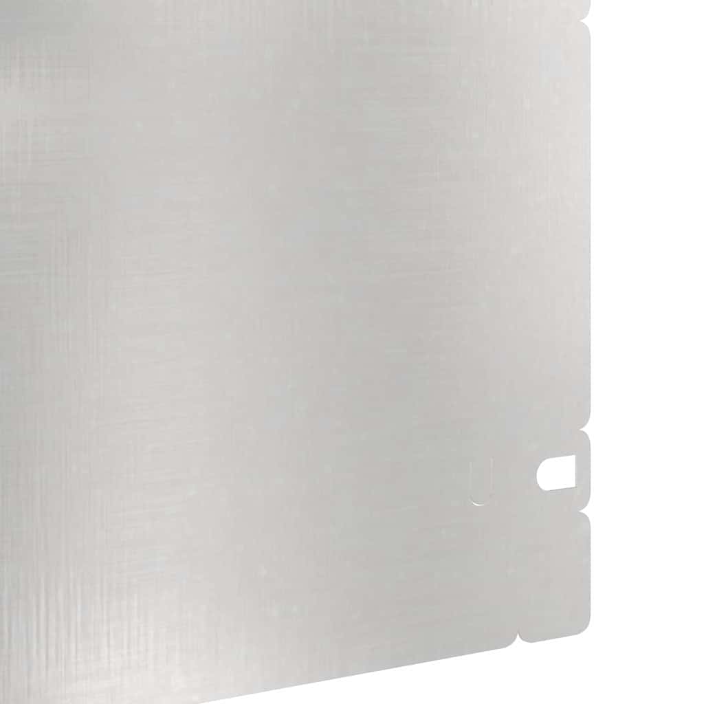 Rasenkanten 20 pcs Silber 103 x 0,05 x 22 cm Edelstahl
