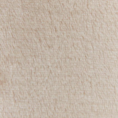 Überwurfdecke Beige 150 x 200 cm Fleece