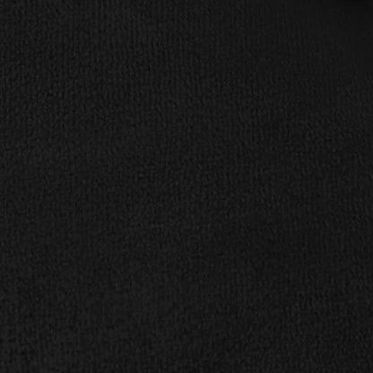 Überwurfdecke Schwarz 240 x 270 cm Fleece