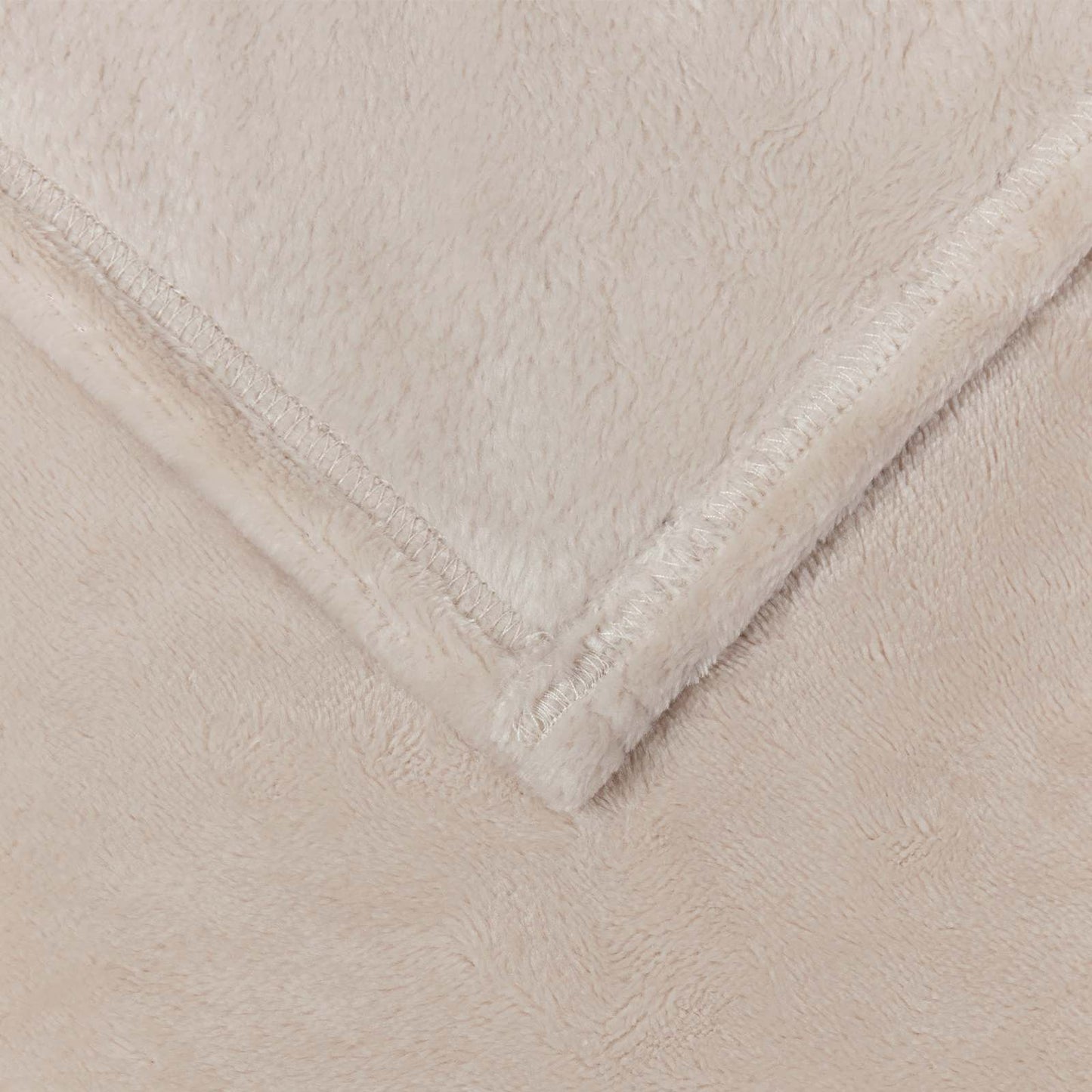 Wohndecken 6 pcs Beige 150 x 200 cm Fleece