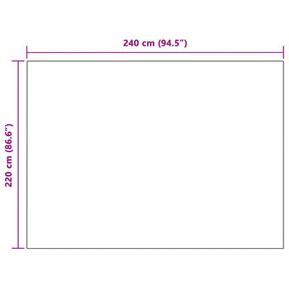 Wohndecken 6 pcs Kamel 220 x 240 cm Fleece