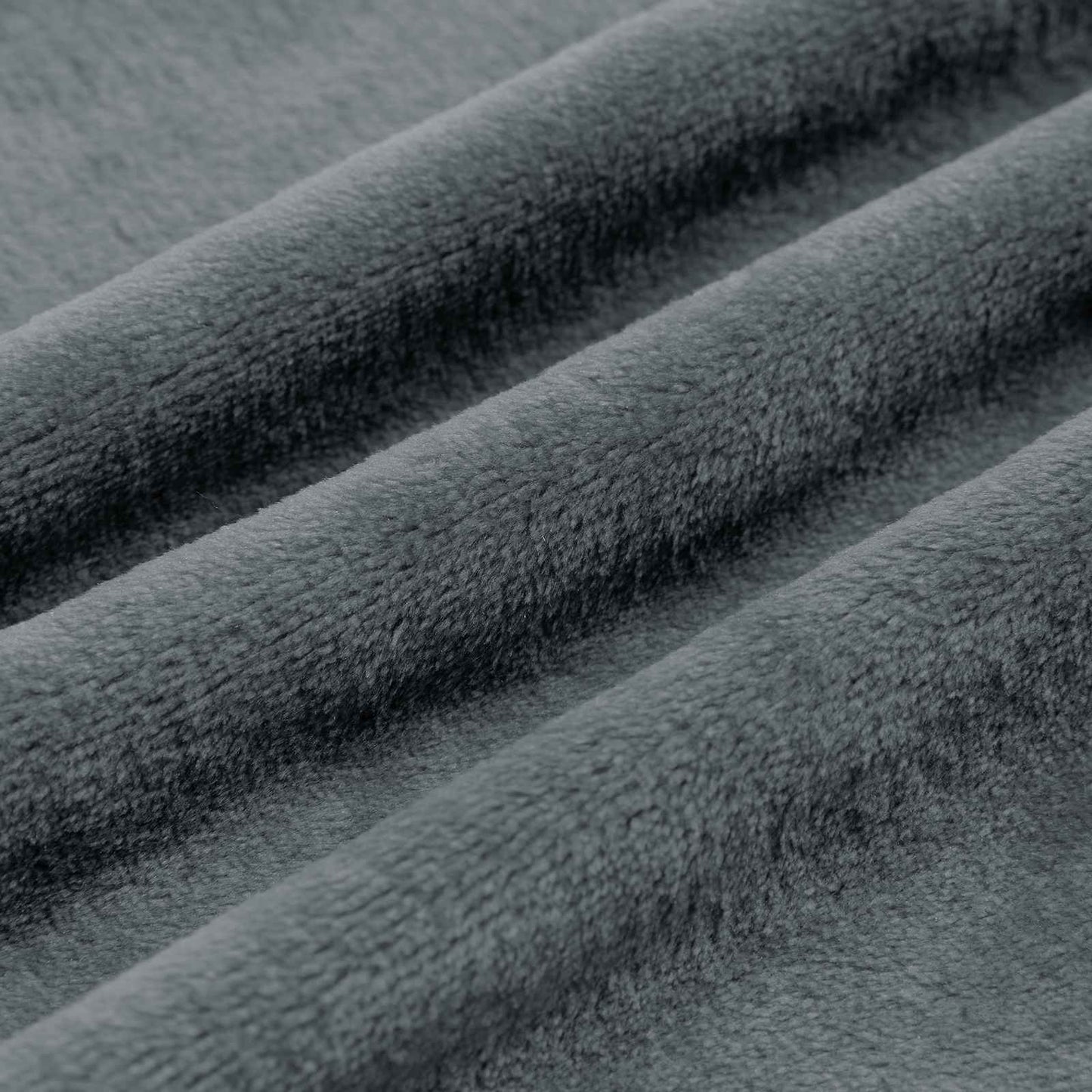 Wohndecken 6 pcs Dunkelgrau 130 x 150 cm Fleece