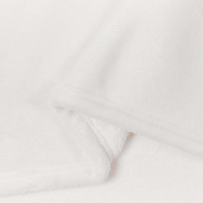 Wohndecken 6 pcs Weiß 130 x 150 cm Fleece