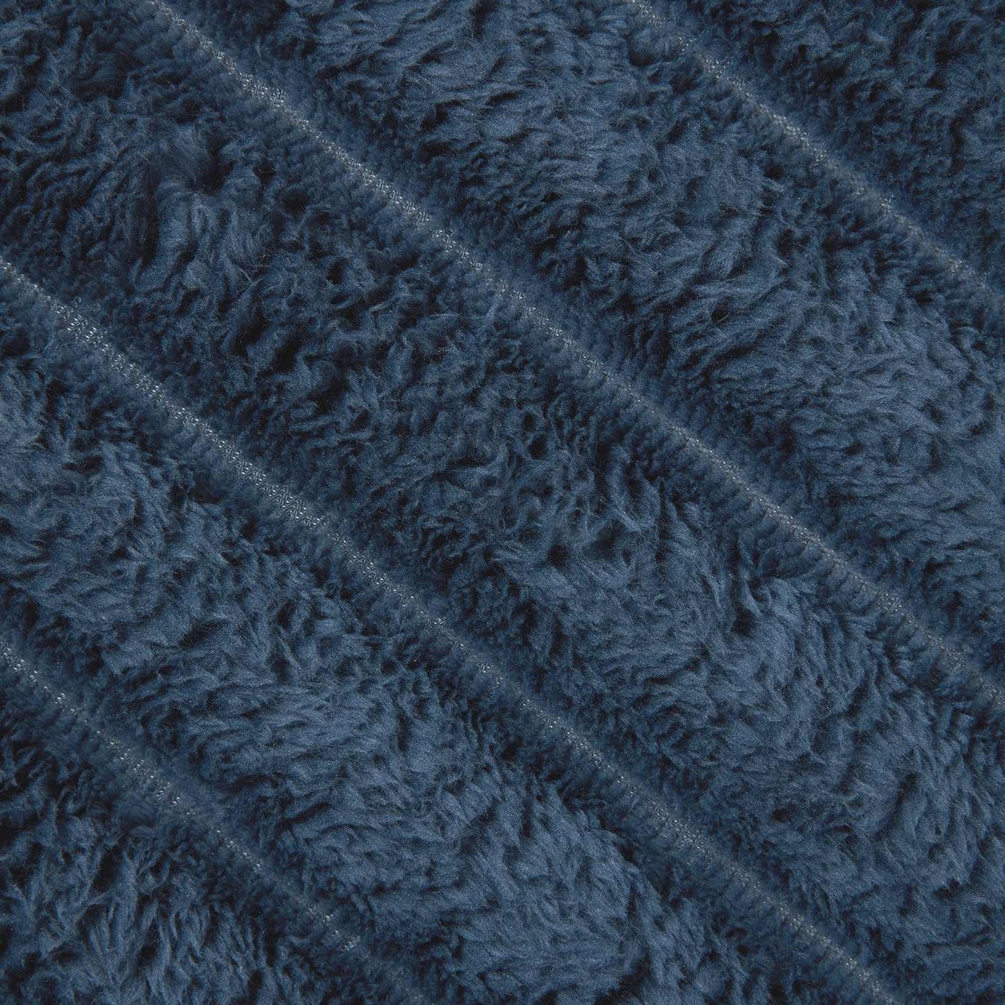 Überwurfdecke Marineblau 150 x 130 cm Fleece