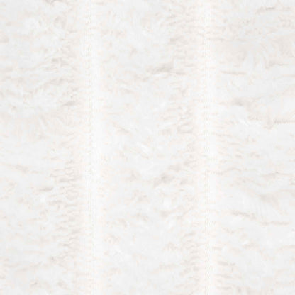 Überwurfdecke Weiß 240 x 220 cm Fleece