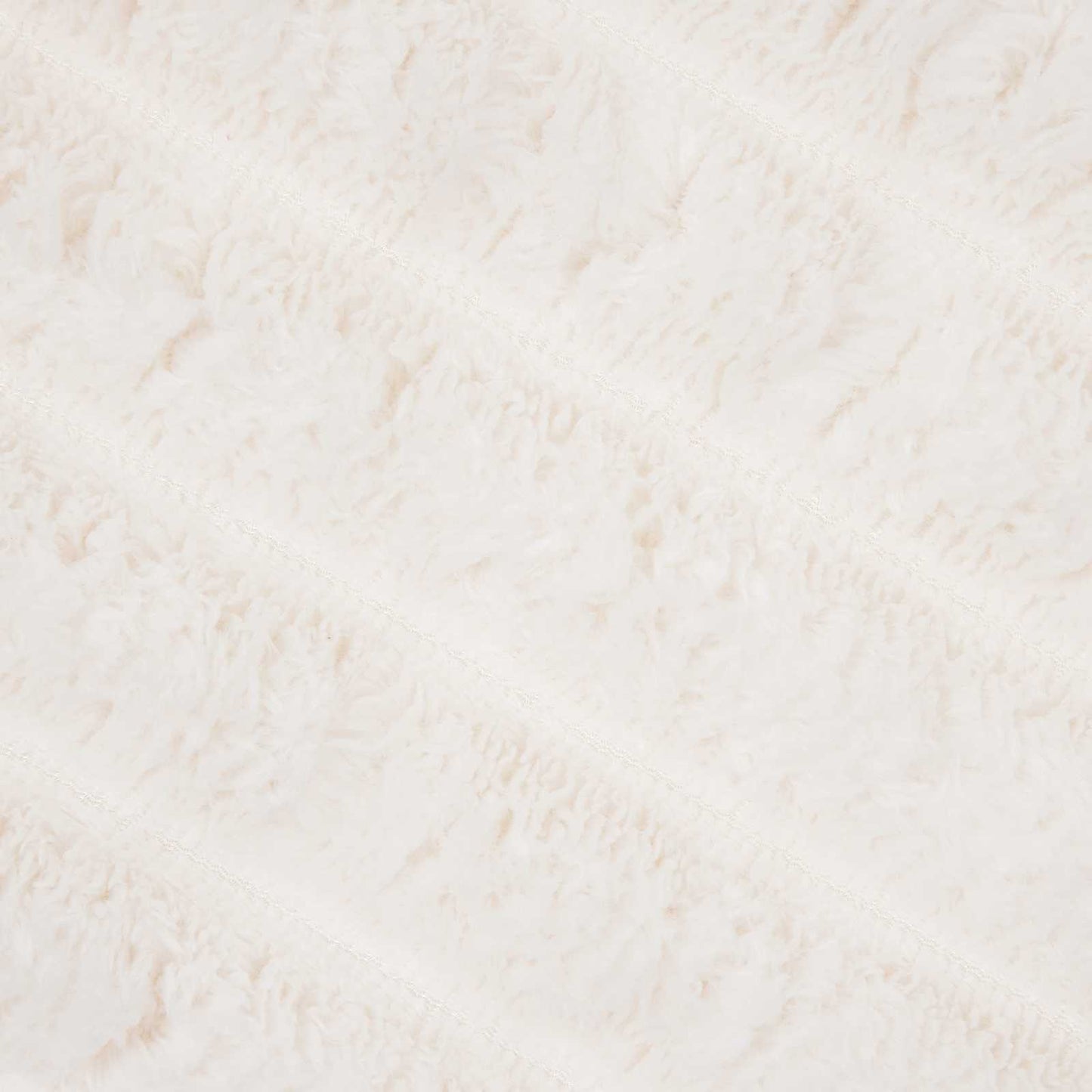 Überwurfdecke Creme 240 x 220 cm Fleece