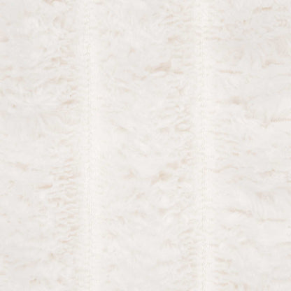 Überwurfdecke Creme 270 x 240 cm Fleece