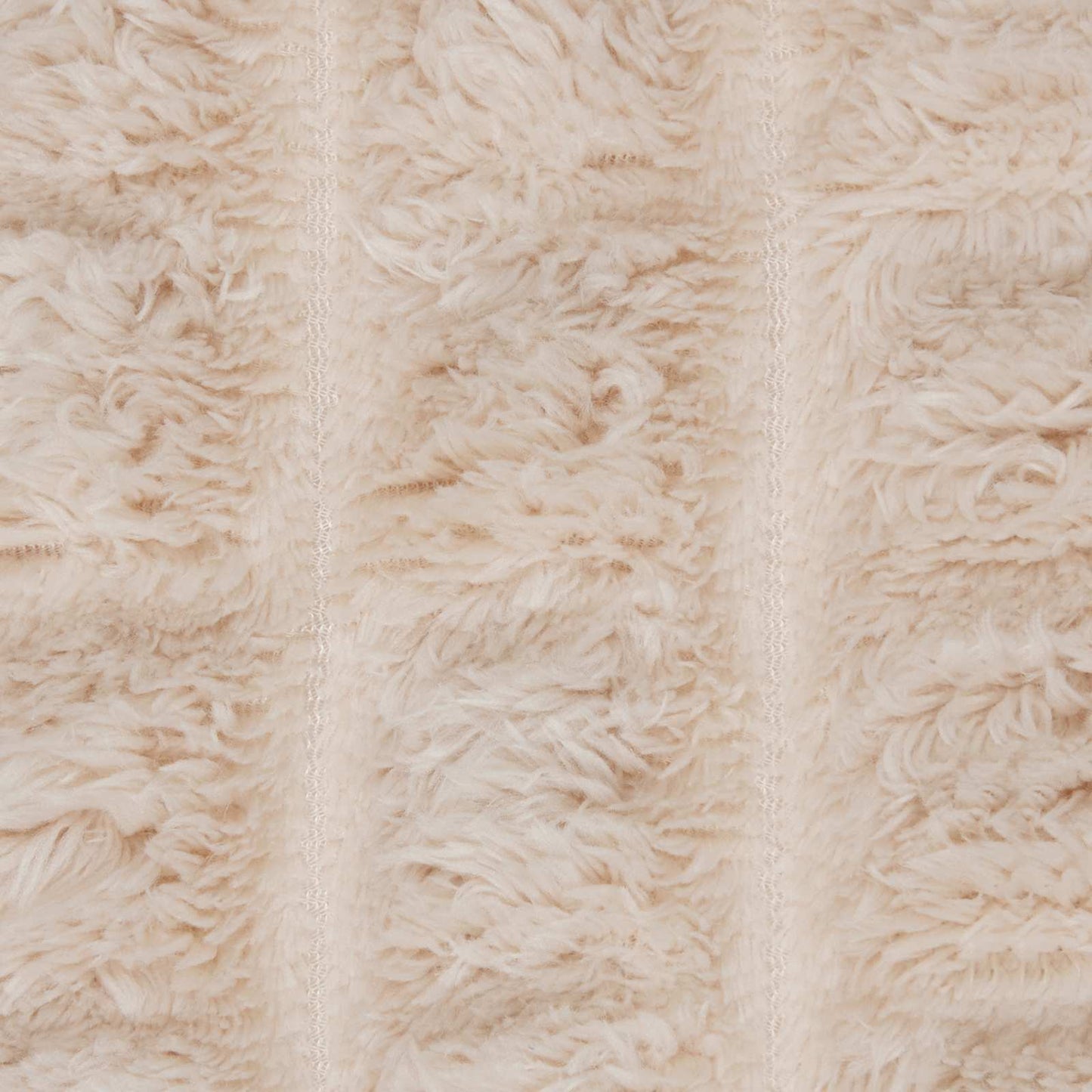 Überwurfdecke Beige 200 x 150 cm Fleece