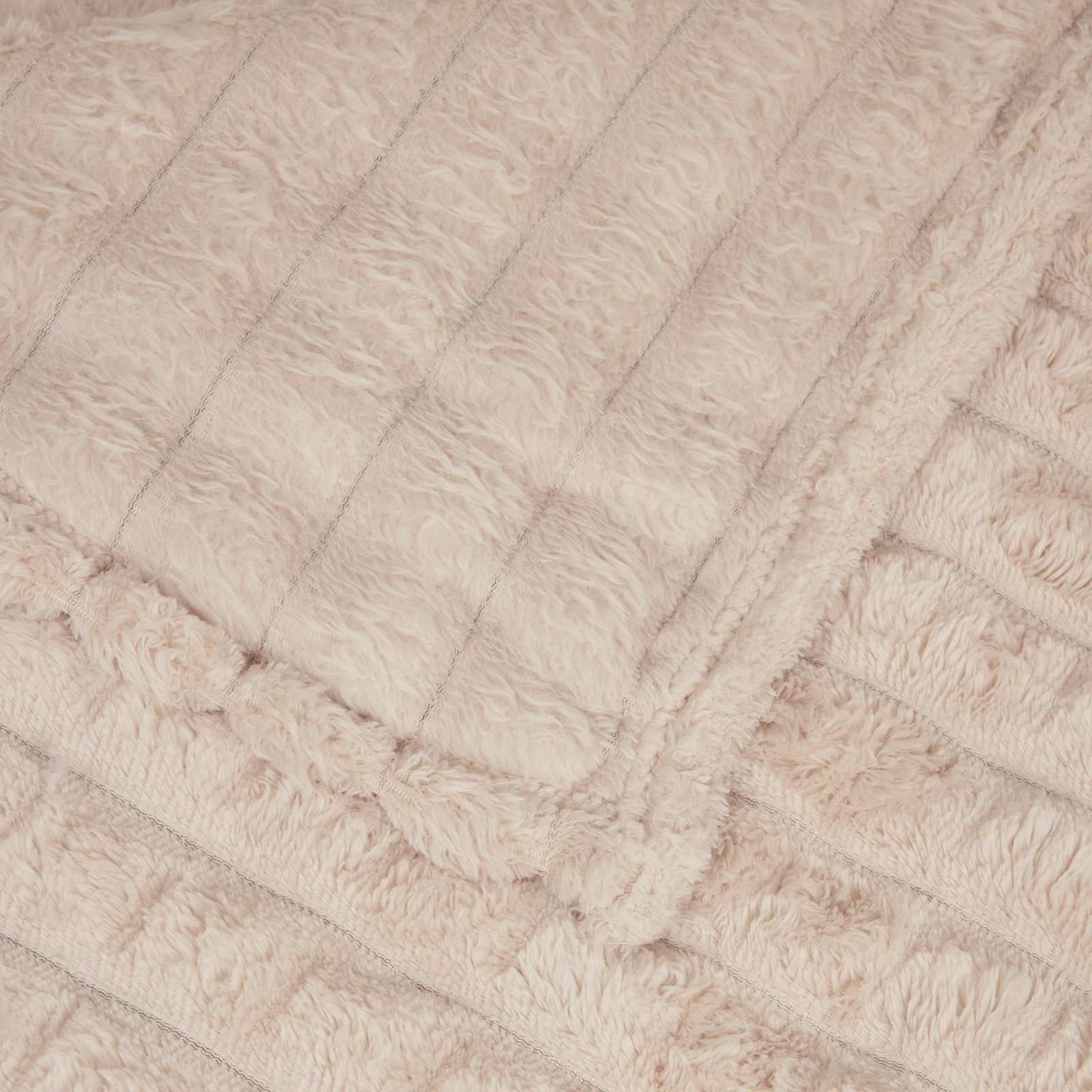Wohndecken 6 pcs Beige 150 x 130 cm Fleece